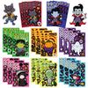 Adesivos de quebra-cabeça de brinquedo Adesivos originais de Halloween Faça uma cara Adesivos artesanais Adesivos à prova d'água para repetir