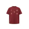 Nanxia Disfarçado Verão Novo Estilo Americano Estampa de Letras Design Gola Redonda Manga Curta Retrô Casual Solta Camiseta para Homens