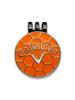 Braçadeira de Metal Personalizada com Bola para Esportes ao Ar Livre Colocação de Braçadeira de Boné Bola Magnética Etiqueta de Metal Boné de Golfe