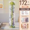 Zíper Atualizado Roupas Infantis Brinquedo de Boneca Cesta Transparente para Boneca Balde de Armazenamento para Boneca Sala de Estar Dobrável Armazenamento