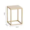 Soporte de Flores para Interiores de Hierro Forjado Estilo Nórdico, Estante de Almacenamiento Simple de Lujo Ligero de Pie para Sala de Estar Balcón, Mesa para Flores con Acabado de Pintura Nano