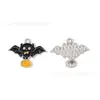 Acessórios de Joias com Gotejamento de Óleo de Abóbora Fantasma Caveira para Halloween Pingente DIY Corrente de Celular Pingente de Chaveiro Feito à Mão