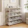 Zapatero para casa, pequeño, puerta estrecha, puerta de entrada, multicapa, bonito para interior, dormitorio, infantil, simple, zapatero pequeño de almacenamiento