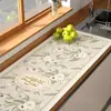 Almofada de Drenagem de Lama Diatomácea Utensílios de Mesa de Cozinha Pratos Secagem Almofada de Controle de Água Impermeável Antiderrapante Sem Lavagem Isolada Bancada Almofada Absorvente
