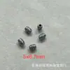 Prata Velha de Shanxi Retrô Panax Notoginseng Barril de Prata Contas Separadas por Nuvens Auspiciosas Trevo de Quatro Folhas Coração Brinquedos Culturais DIY Acessórios de Joias