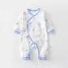 Ropa de otoño, invierno, primavera, mariposa, khayi, para recién nacidos, bebés niños y niñas, mameluco para recién nacidos, algodón, clase Aa, traje de gateo