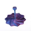 Torre de Cenoura Popular 3D Impressa Transfronteiriça com Alça, Brinquedo Sensorial Fidget Estrela para Alívio de Estresse com Ponta dos Dedos