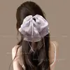 Pinza para el pelo pinza de garra coleta pinza para el pelo semi-recogido pinza para el pelo mujeres parte posterior de la cabeza cinta lazo de alta calidad tocado estilo coreano tiburón