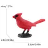 Modelos de pássaros e animais selvagens simulados transfronteiriços: pisco, arara, águia-de-cabeça-branca, avestruz, cardeal, flamingo