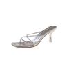 Tacones Altos Estilo Hada, Sandalias de Tiras, Zapatos de Mujer, Zapatillas Nuevas 2025, Zapatos Romanos de Verano para Mujer