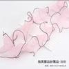 Decoración para Pastel de San Valentín 520 de Jia Yan Hilo Rosa en el Borde Hilo de Hada Voladora Perla Amor Tarjeta de Rosa