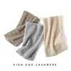 Cachecol de Cashmere 2026 Outono/Inverno Novo Feminino Quente com Furos Protetor de Pescoço Espesso Gola de Tricô para Pescoço Cobertura para Cabeça