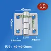 Acero Inoxidable 304 Engrosado Bisagra de 1.5 Pulgadas Equipo Industrial Gabinete Eléctrico Accesorios de Caja 2 Pulgadas 50x50x2