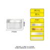 Botella PET de Boca Ancha para Alimentos de 68 Dientes Tapa de Aluminio Botella de Plástico Transparente Redonda Sellada Lata de Alimentos Botella para Empaque