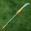 Y No estaba pensando en un cuchillo y el bastón del cometa Pu para proteger la piel alrededor del dios yuan Juguete de plástico PP cuchillo arma corte de niebla de vuelta a la luz