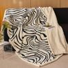 Nueva Manta con Estampado de Leopardo de Comercio Exterior Transfronterizo Manta de Franela para Siesta en la Oficina Venta Directa de Fábrica de Mantas Temu