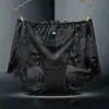 706 Ropa Interior Sexy de Encaje Tallas Grandes para Mujer Calzones Huecos de Cintura Alta para Damas de Tallas Grandes