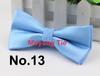 Estilo coreano cor sólida dos homens Silver Point Bow Tie sul-coreano de seda casamento Bow Tie Dress Business Bow