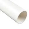 Procesamiento personalizado de tubería de agua de PVC, tubería de suministro de agua de gran diámetro, tubería química UPVC de material duro, tubería de drenaje engrosada y duradera