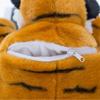 Mochila de peluche de tigre de simulación transfronteriza, regalo para niños, mochila escolar para estudiantes, regalo para actividades del zoológico