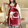 Mochila escolar para meninas do ensino fundamental, séries 3-6, redutora de carga, protetora da coluna, ultraleve, grande capacidade, mochila de duas alças para alunos do ensino fundamental