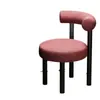 Taburete de Maquillaje, Silla de Comedor para el Hogar, Silla de Tocador Minimalista Moderna, Silla para Habitación de Niñas con Respaldo, Taburete de Tocador Nórdico, Lujo Ligero