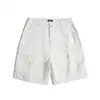 Pantalones Cortos de Cinco Puntos Estilo Nuevo de Verano con Manchas de Tinta y Puntos de Pintura, Pantalones de Largo Medio con Diseño de Bolsillo Grande, Estilo Japonés Unisex, Pantalones Casual Refrescantes