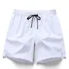 Shorts masculinos de verão casual de seda gelo calças triplas esportivas basquete corrida secagem rápida praia casal calças soltas