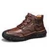 Botas Martin de Talla Grande Transfronterizas Zapatos de Algodón con Felpa para Hombre Zapatos Nuevos de Primavera y Otoño para Hombre de Caña Media Botas Cortas Casuales para Exteriores