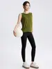 Conjunto de Ropa de Yoga, Ropa de Fitness, Tops Deportivos para Correr para Mujer, Ropa de Entrenamiento de Pilates, Chalecos, Blusas sin Mangas de Secado Rápido, Verano