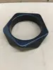 Pulsera Redonda de Acrílico Transfronteriza Europea y Americana Nicho Alta Gama Moda Sencilla Personalidad Versátil Retro Joyería de Mano