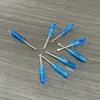 Chave de fenda pequena azul de ponta chata 2mm, tamanho pequeno com cabo de cristal, chave de fenda de brinquedo para desmontar óculos e relógios