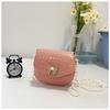Bolsa Pequena Trendy de Crocodilo com Pérolas, Versátil e Fashionable Bolsa Única de Desenho Animado Organ, Porta-Moedas de Couro de Luxo, Bolsa para Combinar com Roupas