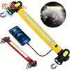 Luz de Trabalho para Manutenção de Emergência, Lanterna Magnética Multifuncional, Power Bank para Exterior, Luz de Acampamento Cob com Gancho