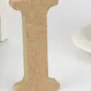 Letras Inglesas al por Mayor Accesorios y Adornos para Boda Artesanías Simples de Madera Letras DIY Adornos para Decoración del Hogar