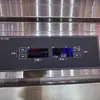 Gabinete Comercial de Doble Compartimento, Mesa de Trabajo de Acero Inoxidable Vertical de Doble Temperatura y Doble Control, Gabinete de Refrigeración y Congelación de Gran Capacidad para Cocina