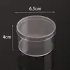 Estoque Disponível Caixas Plásticas Transparentes Ps Caixas Plásticas Alimentícias com Tampas Armazenamento de Cosméticos Caixas Plásticas Redondas Pequenas Atacado
