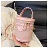 Bolsos de Mujer de Gama Alta de Nicho Transfronterizos, Bolso Cruzado de Moda Nuevo Verano 2026, Bolso de Cubo Popular Estilo Coreano