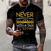 2025 Verano Transfronterizo 3D Color Puro Graffiti Estilo Resort Ropa Suelta y Cómoda Adulto Hombre y Mujer Camiseta de Manga Corta Cuello Redondo