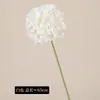 Arranjo floral de hall de casamento com uma única pirulito de hortênsia, flores de seda, decoração de casa, adereços de fotografia, flores artificiais atacado
