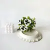 Nova amor-perfeito artificial tricolor 10 flores haste única para casamento, hotel e decoração de interiores, buquê DIY feito à mão