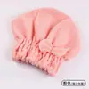 Touca Seca Cabelo Dupla Camada Espessa Laço, Fleece de Coral, Fofa para Uso Doméstico Super Absorvente Secagem Rápida Toalha, Touca de Banho Princesa