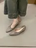 Primeiro Encontro Coleção Design de Vanguarda Sapatos Únicos de Nicho Femininos Outono 2026 Temperamento Retrô Francês Camurça Laço Boca Rasa Salto Plataforma