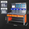Mesa de Ferramentas de Alta Resistência para Oficina de Fábrica Mesa Operacional Antiestática Torno CNC Fresadora Furadeira e Rosqueadeira Bancada de Trabalho Mesa de Material