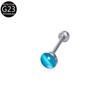 Piercing de Língua em Liga de Titânio F136 Pedra Olho de Gato Gradiente Escama de Peixe G23 Titânio Aço Piercing Stud de Língua E-Commerce Atacado