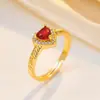 Anillo de Lujo Ligero Estilo Francés de Gama Alta con Microincrustaciones Completas de Diamantes para Mujer, Súper Brillante, Moderno, Exquisito, Versátil, Modelo Nuevo, Anillo de Venta Caliente en Transmisión en Vivo
