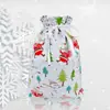 Bolsas de Regalo Navideñas con Cordón de Fábrica, Bolsas para Empaquetar Regalos de Navidad, Bolsas de Almacenamiento, Bolsas de Regalo para Fiestas