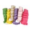 Calcetín de Primavera y Otoño para Niños Calcetines Rojos de Angora para Mujer Manga Manga Larga Tubo Largo Encaje Tejido Otoño e Invierno Manga para Pierna de Tubo Medio para Niña