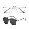 TP1101 nuevo se puede equipar con gafas de sol para miopía gafas polarizadas gafas de sol para hombres y mujeres de doble uso clip magnético protección UV