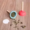 Bomba de inodoro lista para usar del fabricante, Cafetera de té, Filtro de té de silicona de grado alimenticio, Bolsa de té de regalo para personas perezosas